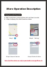 Preview for 4 page of Nonda iHere Manual