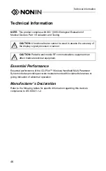 Предварительный просмотр 52 страницы Nonin CO-Pilot H500 Operator'S Manual