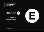 Nonstop Station E Setup & Usage Manual preview