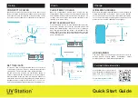 Предварительный просмотр 2 страницы Nonstop UV Station Quick Start Manual