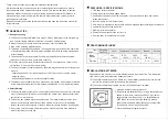 Preview for 2 page of NOOA NO601H Instruction Manual