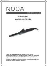 Preview for 1 page of NOOA NOCT112A Instruction Manual