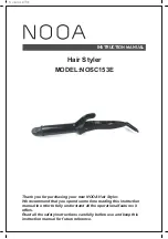 NOOA NOSC153E Instruction Manual preview