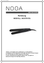 Preview for 6 page of NOOA NOST057A Instruction Manual