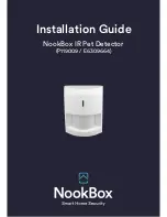 Preview for 1 page of NookBox IR Pet Detector Installation Manual