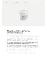 Preview for 2 page of NookBox IR Pet Detector Installation Manual