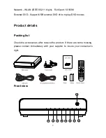 Предварительный просмотр 3 страницы Noontec GV3785 User Manual