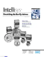 Nor-Cal Products Intellisys TBV-D Operator'S Manual preview