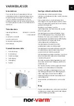 Предварительный просмотр 3 страницы Nor-Varm 69535 Instruction Manual