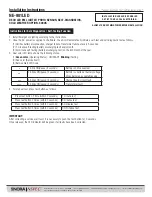 Preview for 3 page of Nora Lighting NE-901LED Installation Instructions