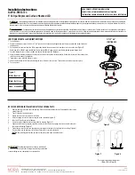 Preview for 1 page of Nora Lighting NLOPAC-R6REGT24 Installation Instructions