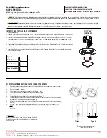 Preview for 2 page of Nora Lighting NLOPAC-R6REGT24 Installation Instructions