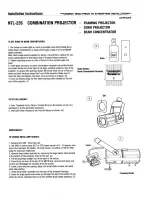 Preview for 2 page of Nora NTl-226 Installation Instructions