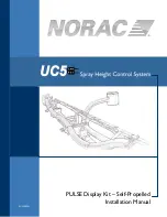 Preview for 1 page of Norac PULSE UC5 Installation Manual