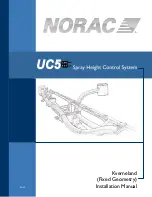 Norac U5 Installation Manual предпросмотр