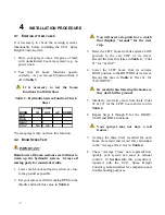 Предварительный просмотр 10 страницы Norac UC4+ 1200/1600 Installation Manual