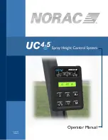 Norac UC4.5 Operator'S Manual preview