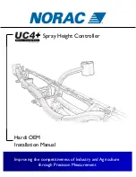 Norac UC4+ Hardi OEM Installation Manual предпросмотр