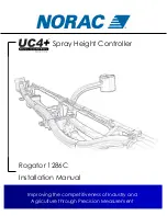 Norac UC4 Plus Rogator 1286C Installation Manual предпросмотр