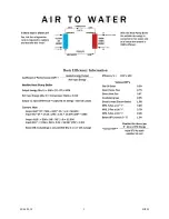 Preview for 3 page of NorAire EB-HPH Series Installation & Operating Instructions Manual