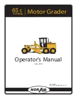 NorAM 65 E T4 FINAL Operator'S Manual предпросмотр