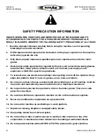 Preview for 8 page of NorAM 65E Turbo Motor Grader Service Manual