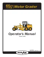 NorAM 65ET T4 FINAL Operator'S Manual предпросмотр