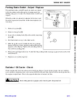 Предварительный просмотр 121 страницы NorAM 65ET T4 FINAL Operator'S Manual