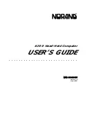 Norand 6200 User Manual preview