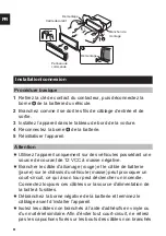 Предварительный просмотр 8 страницы NORAUTO 2167345 Installation Manual And Security Information