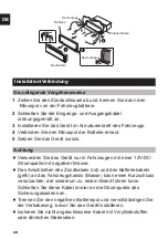 Preview for 28 page of NORAUTO 2167345 Installation Manual And Security Information