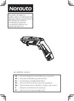 Preview for 1 page of NORAUTO 2380591 Installation Manual And Security Information