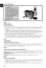 Предварительный просмотр 76 страницы NORAUTO 2398784 Manual