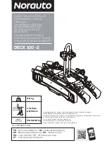 Preview for 1 page of NORAUTO DECK 100-2 User Manual