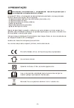 Предварительный просмотр 77 страницы NORAUTO PREMIUM HF1500 Instruction Manual