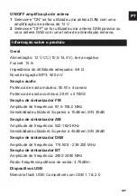 Предварительный просмотр 147 страницы NORAUTO SOUND NS-218 DBT Manual And Security Instructions