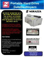 Предварительный просмотр 1 страницы Norazza Data Destroyer DD7000 Features