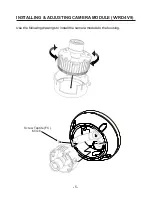 Preview for 10 page of NORBAIN HIGH RESOLUTION 1/3" CCD BLACK & WHITE Installation Instructions Manual