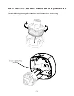 Preview for 11 page of NORBAIN HIGH RESOLUTION 1/3" CCD BLACK & WHITE Installation Instructions Manual