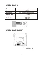 Preview for 19 page of NORBAIN HIGH RESOLUTION 1/3" CCD BLACK & WHITE Installation Instructions Manual