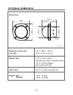 Preview for 27 page of NORBAIN HIGH RESOLUTION 1/3" CCD BLACK & WHITE Installation Instructions Manual