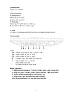 Preview for 6 page of NORBAIN XM17HD-LED User Manual