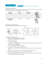 Предварительный просмотр 22 страницы Norbec E-CIRCUIT User Manual And Installation Manual