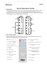 Norcent LT2021 Quick Operation Manual предпросмотр