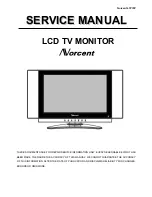 Предварительный просмотр 1 страницы Norcent LT2722 Service Manual