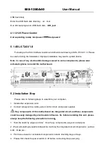 Preview for 32 page of Norco BIS-1280A40 User Manual