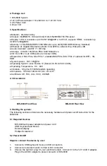 Предварительный просмотр 3 страницы Norco BIS-6630 Installation Manual