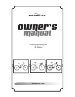 Norco multi-speed bicycles Owner'S Manual preview