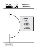 Norcold 2117 Parts List preview