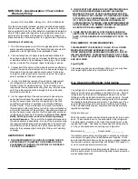 Preview for 3 page of Norcold 2117x series Owner'S Manual